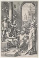 KG 02190
<br/>
Bespotting van Christus
<br/>
<em>Goltzius, Hendrick (1558-1617)</em>